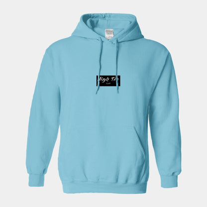 Hellblauer Hoodie