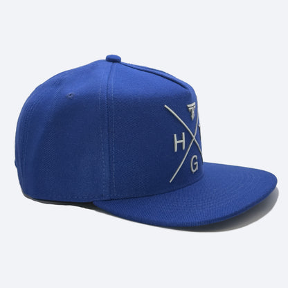 Blue Flat Bill Hat