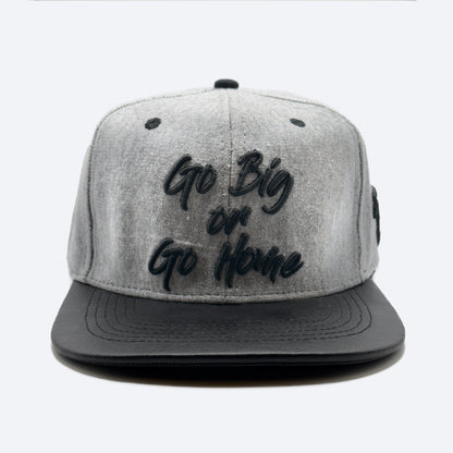 Grey Flat Bill Hat