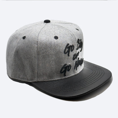 Grey Flat Bill Hat