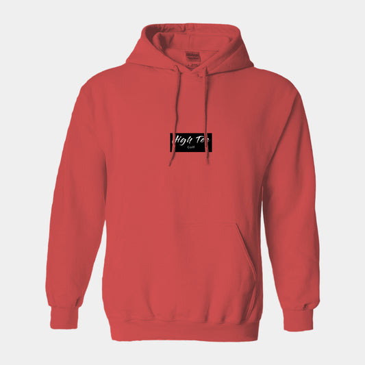 Roter Hoodie