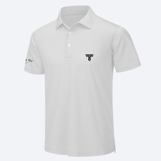 Men's White Polo