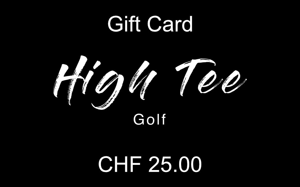 High Tee Golf Gift Card